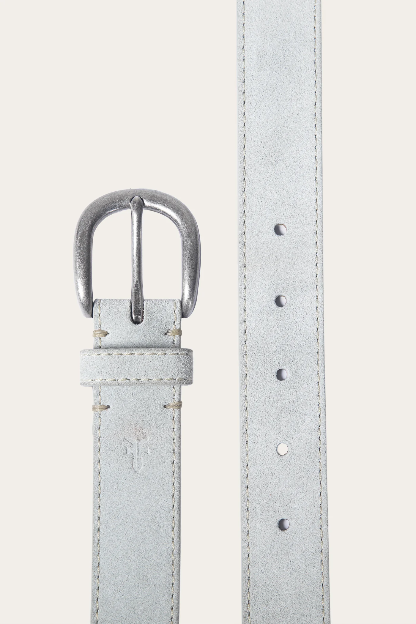 30mm Suede Belt W/ Contrast Stitching - Image 3