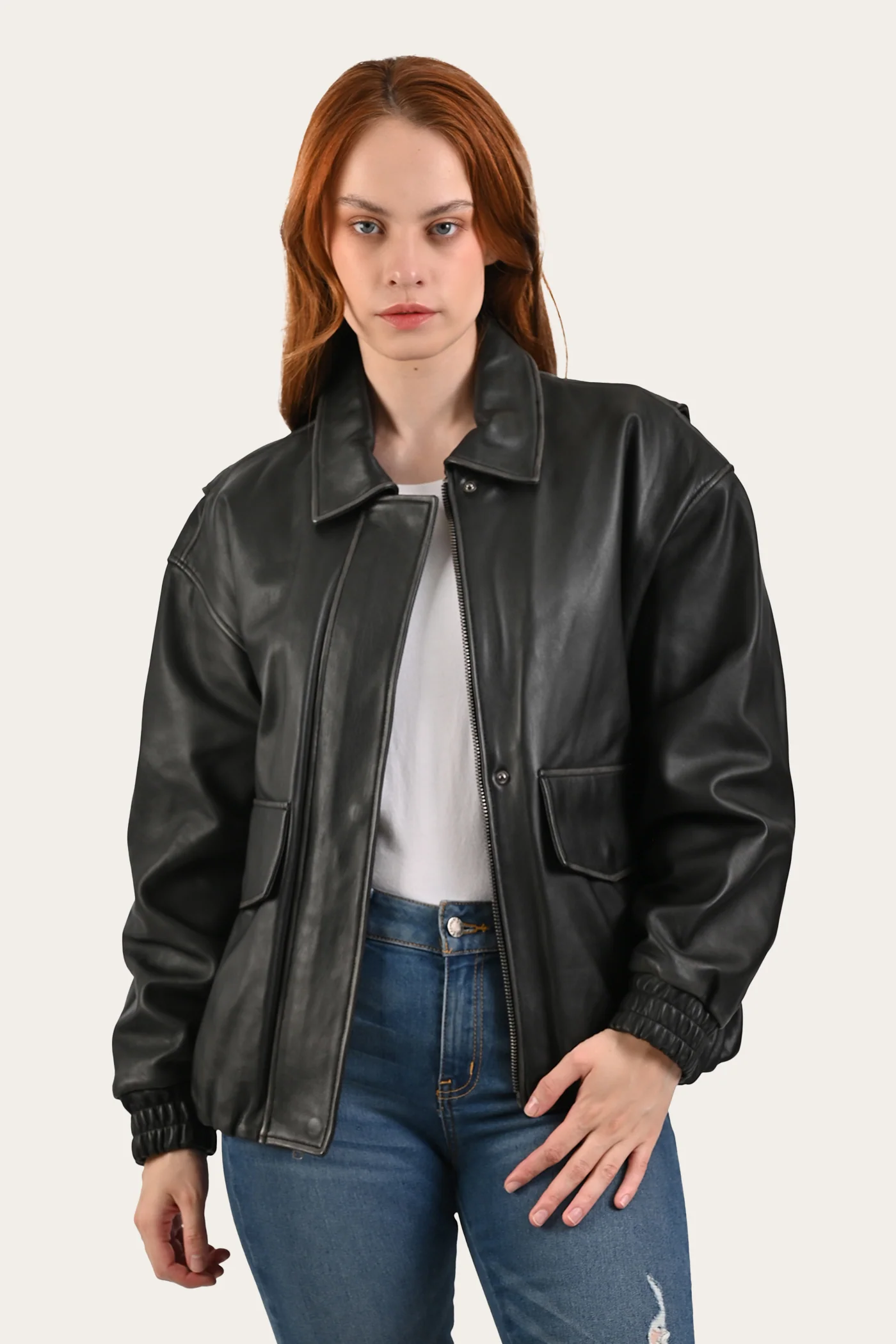Harper Oversized Bomber